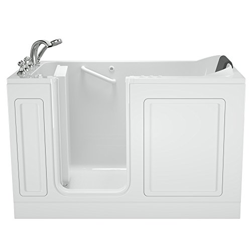 American Standard 3260.219.CLW Acrylic Whirlpool and Air Spa 32"x60" Left Side Door Walk-In Bathtub in White