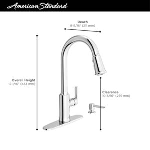 American Standard 7421300.075 Raviv Kitchen Faucet, Stainless Steel