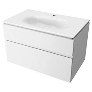American Standard 1298001.020 Studio S 33 in. Vanity Top Sink – Center Hole, White