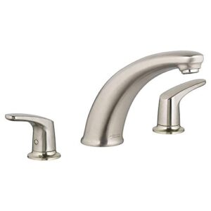 american standard t075920.295 colony pro roman tub faucet for flash rough-in valves, brushed nickel