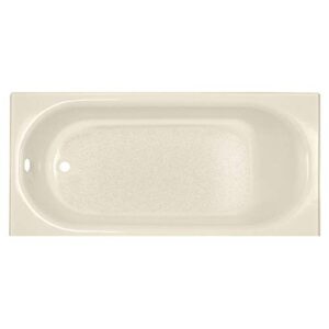american standard 2390202.021 princeton 60×30-inch apron-front bathtub left hand drain in bone with deep soak drain in chrome