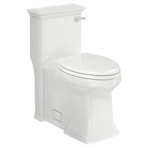 american standard 2851a105.020 town square s right height elongated one-piece toilet with seat, white