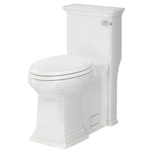 American Standard 2851A105.020 Town Square S Right Height Elongated One-Piece Toilet with Seat, White