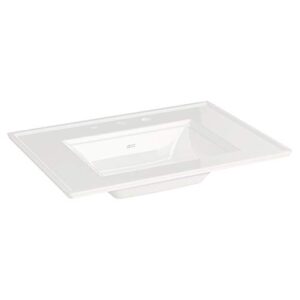 american standard 298008.02 town square s vanity top-8″ centers, white