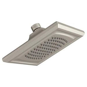 american standard 1660516.295 town square s fixed showerhead with 2.5 gpm, brushed nickel