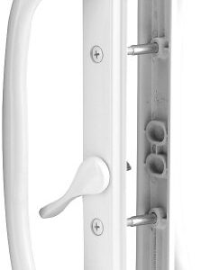 Prime-Line C 1288 White Diecast Sliding Door Handle Set with 10 Inch Pull (Single Pack)