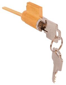 prime-line e 2000 1-7/8 inch tailpiece cylinder lock for weiser, kwikset and weslock models, bronze