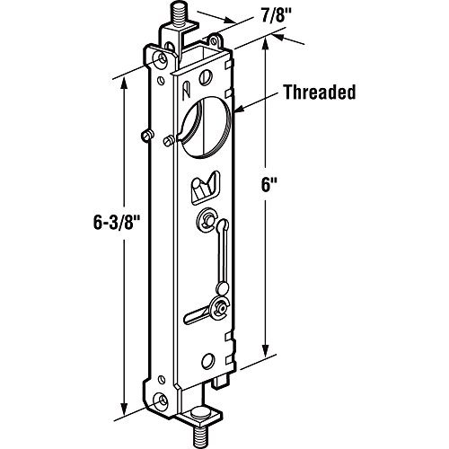 Prime-Line J 4505 Deadbolt Lock, 1-1/2 inch, 2-Point, Steel, (single pack)