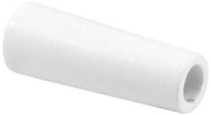 prime-line d 1802 sliding door bumper, 2-5/8 inch white rubber (2-pack)