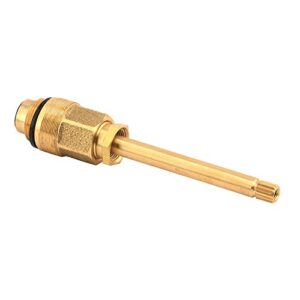 prime-line mp58020 replacement shower stems for gerber, 5-9/16 inch length, brass, fits hot/cold, (single pack)