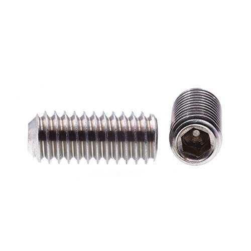 Prime-Line 9184126 Socket Set Screws, 5/16 in-18 X 3/4 in, Grade 18-8 Stainless Steel, 10