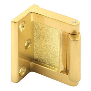 Prime-Line MP4934 Hotel Door Blocker/ Door Stop in Satin Brass, Gold