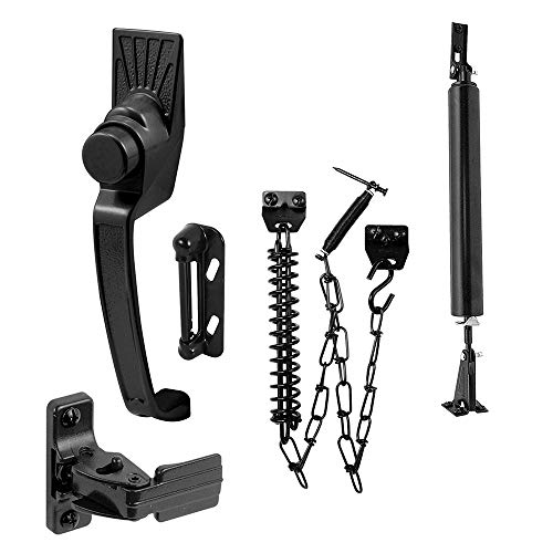 PRIME-LINE Storm/Screen Door Closer Kit, 1-3/4 in. Hole Center Handle, Steel and Diecast Constructed Components, Standard Duty Screen Door Closer, 1 Kit (K 5488)