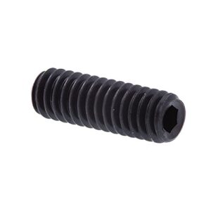 prime-line 9182666 socket set screws, #8-32 x 1/2 in, black oxide coated steel, (25-pack)