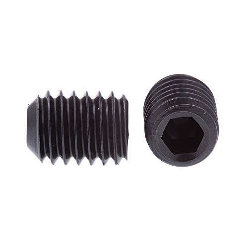 Prime-Line 9184411 Socket Set Screws, 3/8 in-16 X 1/2 in, Black Oxide Coated Steel, 10