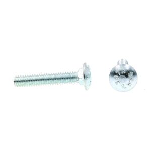 Prime-Line 9062222 Carriage Bolts, 1/4 inch-20 X 1-1/2 inch, A307 Grade A Zinc Plated Steel, 100-Pack