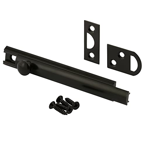 Prime-Line U 11448 Surface Bolt, Matte Black