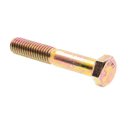 Prime-Line 9105276 Hex Head Cap Screws, Grade 8, 3/8 inch-16 X 2-1/4 inch, Grade 8 Yellow , Zinc