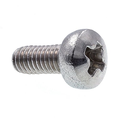 Prime-Line 9130834 Machine Screws, Metric, Pan Head, Phillips Drive, M2.5-0.45 X 6MM