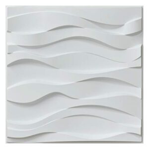 Art3d A10041 3D Wall Panels, White