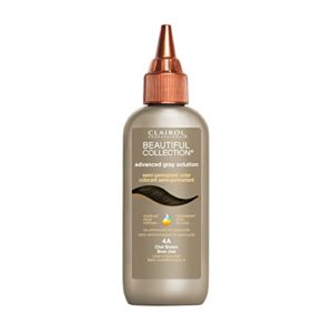 clairol professional beautiful advanced gray solutions 4a chai brown, 3 oz