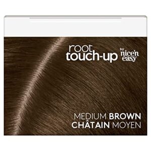Clairol Root Touch-Up Semi-Permanent Hair Color Blending Gel, 5 Medium Brown, Pack of 2