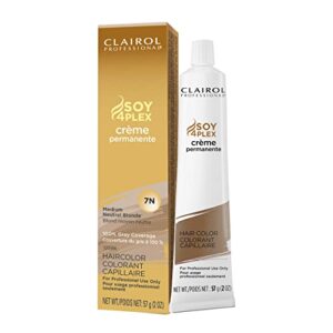 clairol professional permanent 7n medium neutral blonde, 2 ounce (pack of 1)