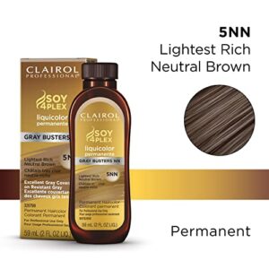 Clairol Professional Permanent Liquicolor for Dark Hair Color, 5nn Lightest Neutral Brown, 2 oz