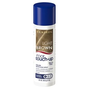 Clairol Root Touch-Up by Nice'n Easy Temporary Hair Coloring Spray, Light Brown Hair Color, Pack of 1
