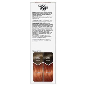 Clairol Color Gloss Up Temporary Hair Dye, Terra Copper Hair Color, Pack of 1 (Packaging may vary)