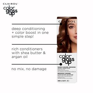 Clairol Color Gloss Up Temporary Hair Dye, Mocha Me Crazy Hair Color, Pack of 1