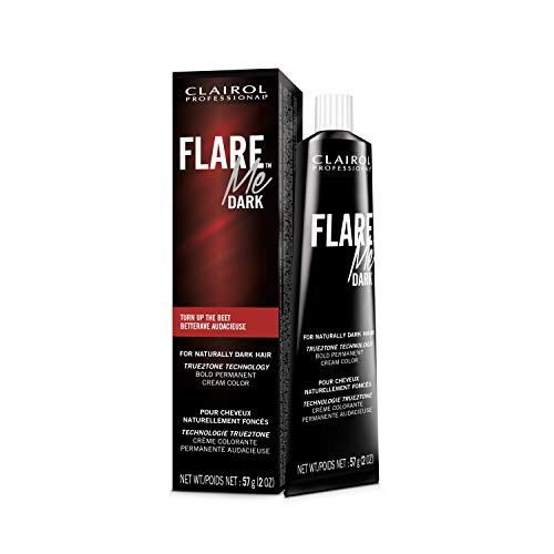 Clairol Professional Flare Me Hair Color Dark, 5vvr Turn Up The Beet, 2 oz