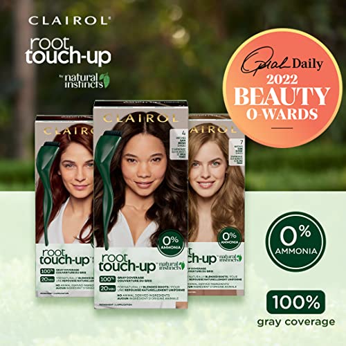 Clairol Root Touch-Up by Natural Instincts Permanent Hair Dye, 5G Golden Brown Hair Color, Pack of 1