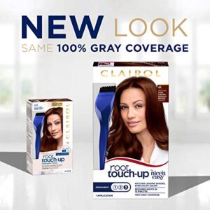 Clairol Root Touch-Up by Nice'n Easy Permanent Hair Dye, 5R Medium Auburn/Reddish Brown Hair Color, Pack of 1