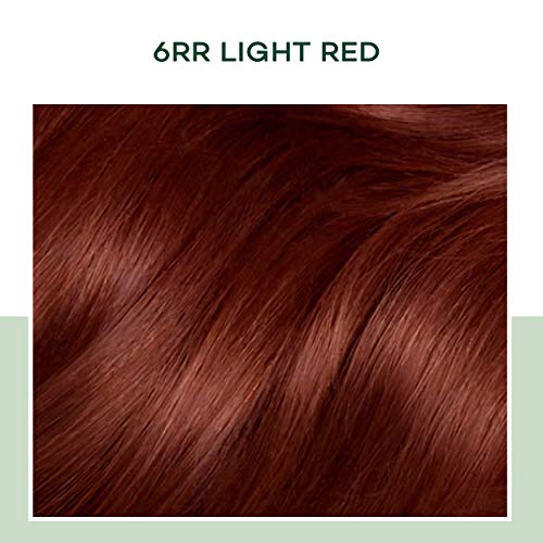 Clairol Natural Instincts Demi-Permanent Hair Dye, 6RR Light Red Hair Color, Pack of 1