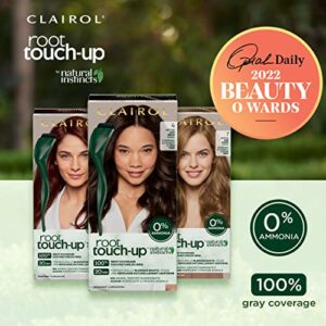 Clairol Root Touch-Up by Natural Instincts Permanent Hair Dye, 6 Light Brown Hair Color, Pack of 1