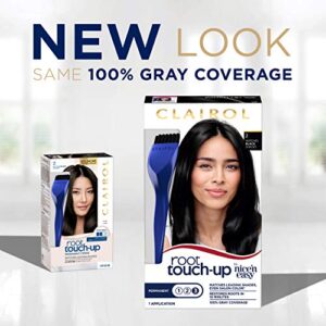 Clairol Root Touch-Up by Nice'n Easy Permanent Hair Dye, 2B Blue Black Hair Color, Pack of 1 (Pack of 2)