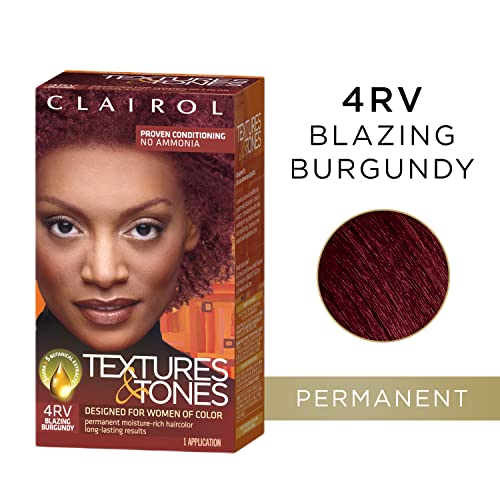 Clairol Professional Textures & Tones Hair Color 4rv Blazing Burgundy