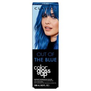 clairol color gloss up temporary hair dye, out of the blue hair color, pack of 1