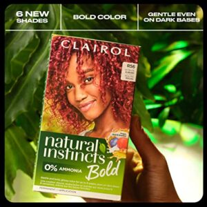 Natural Instincts Bold Permanent Hair Dye, V26 Violet Passiflora Hair Color, Pack of 1