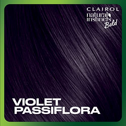 Natural Instincts Bold Permanent Hair Dye, V26 Violet Passiflora Hair Color, Pack of 1