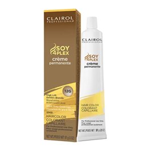 clairol professional permanent crème hair color 12g high lift gold blonde