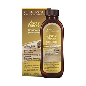 clairol professional permanent liquicolor for blonde hair color, 10gn gold neutral blonde, 2 oz