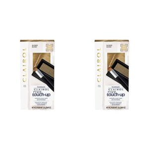 clairol root touch-up temporary concealing powder, blonde hair color, 1 count (pack of 2)