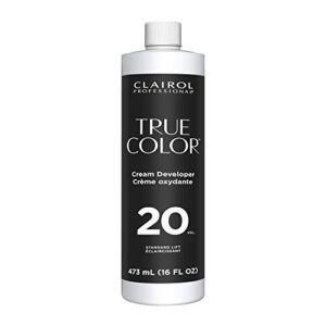 clairol professional true color crème 20 vol developer 16oz