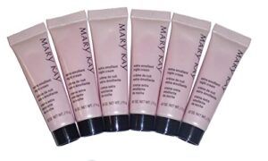 lot of 6 mary kay extra emollient night cream ~ travel size ~ set / pack