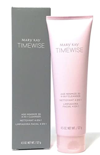 Mary Kay Timewise Age Minimize 3D 4-in-1 Cleanser Combination to Oily Skin (4.5 oz) (088998)