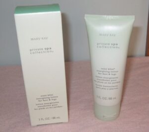 mary kay private spa collection mint bliss energizing lotion for feet & legs, 3 oz