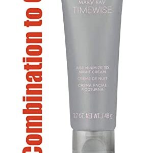 Mary Kay Timewise Age Minimize 3D Night Cream Combination to Oily Skin (1.7 oz) (089007)