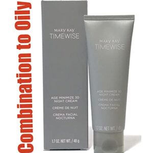 Mary Kay Timewise Age Minimize 3D Night Cream Combination to Oily Skin (1.7 oz) (089007)